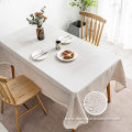 rectangular jacquard tablecloth for diningroom